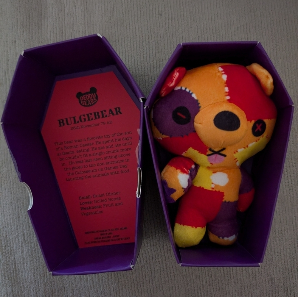 Deddy Bears Bulgebear New in Box OPENED